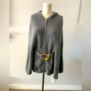 Halston Heritage Poncho Coat